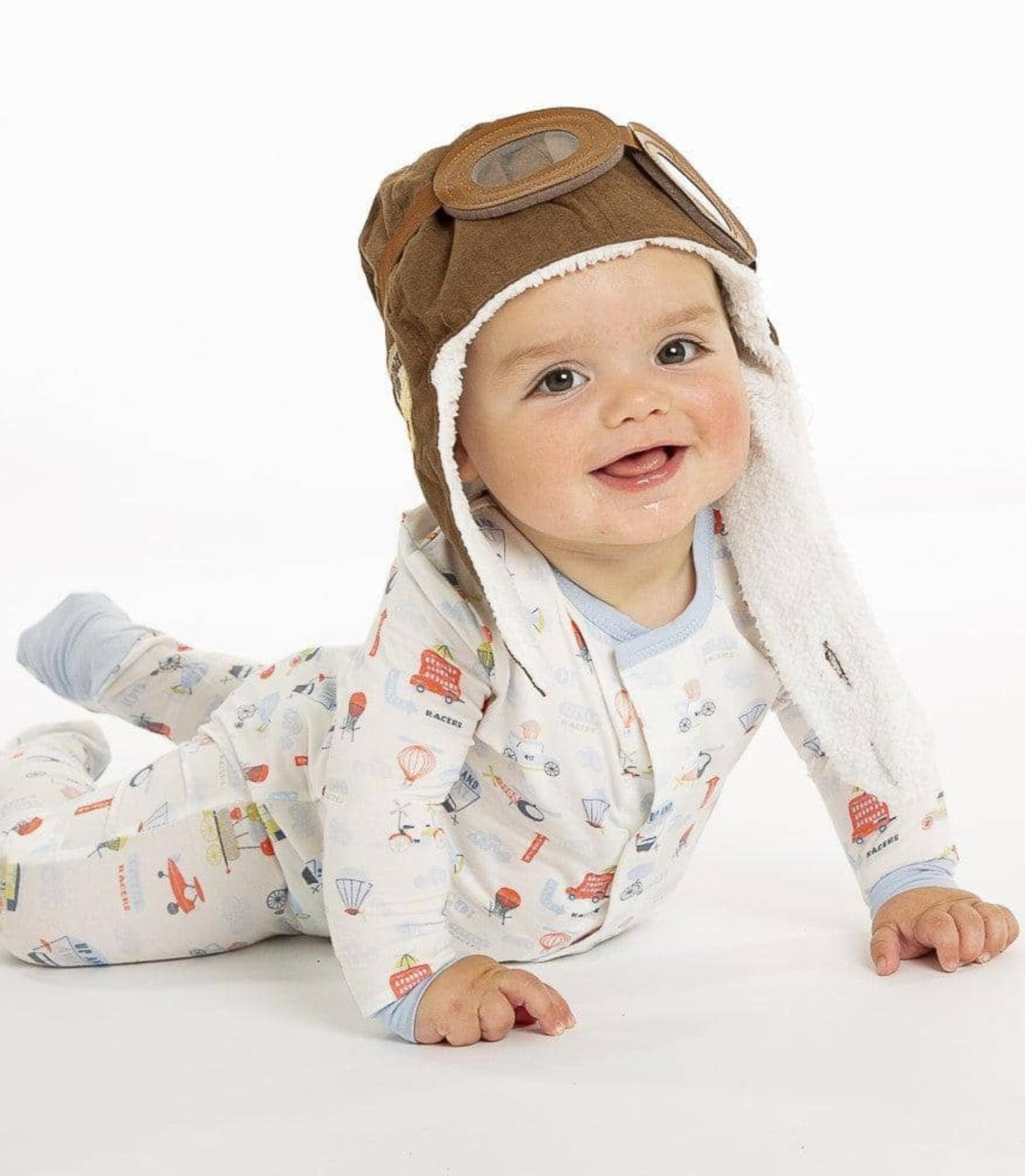 Magnetic Me Boys Modal Magnetic Baby Footie Pajamas | Silky Soft Modal Fabric | Baby Sleepers Available in Sizes PRE - 24M - Image 5