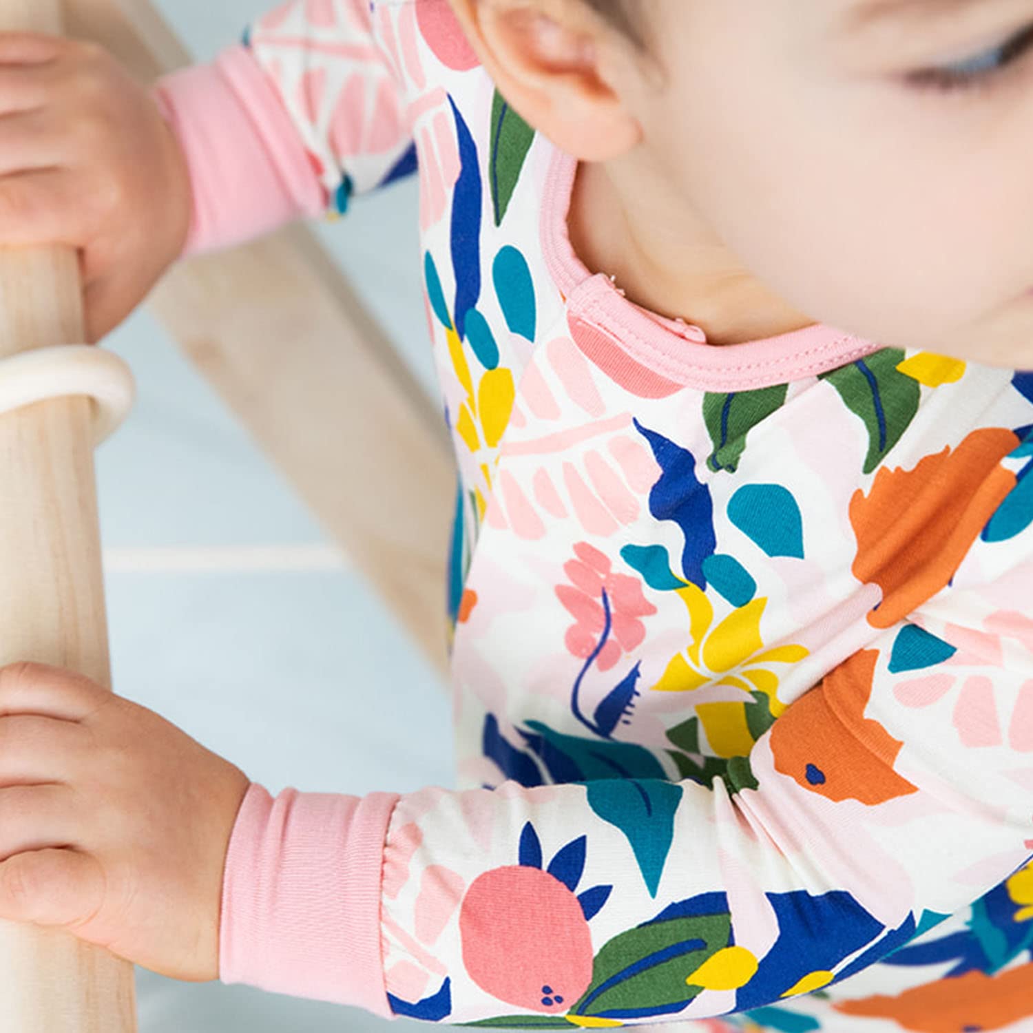 Magnetic Me Footie Pajamas Soft Modal Baby Sleepwear with Quick Magnetic Fastener | Boys and Girls Sleeper Preemie-24 Months - Image 4