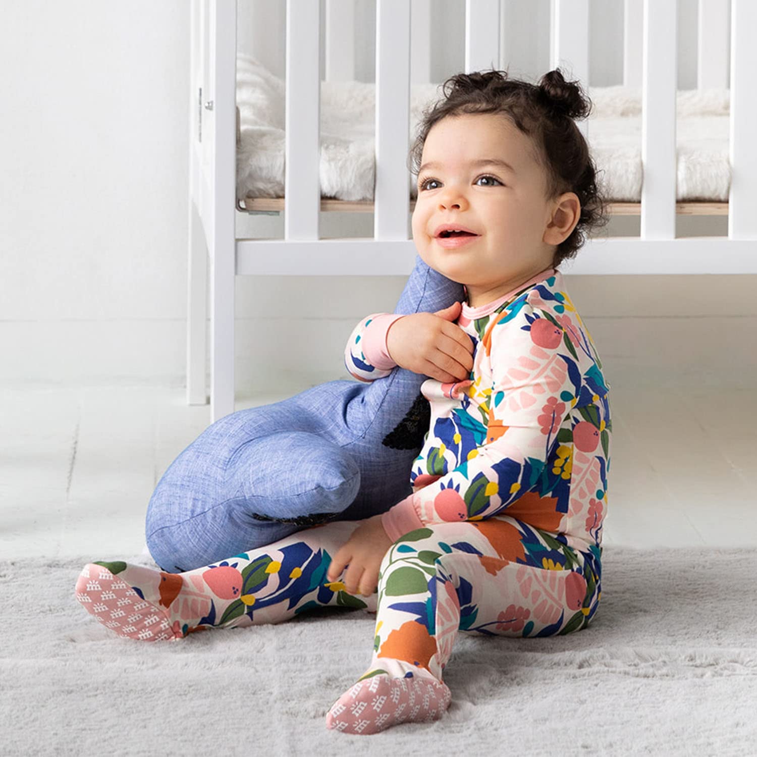 Magnetic Me Footie Pajamas Soft Modal Baby Sleepwear with Quick Magnetic Fastener | Boys and Girls Sleeper Preemie-24 Months - Image 5