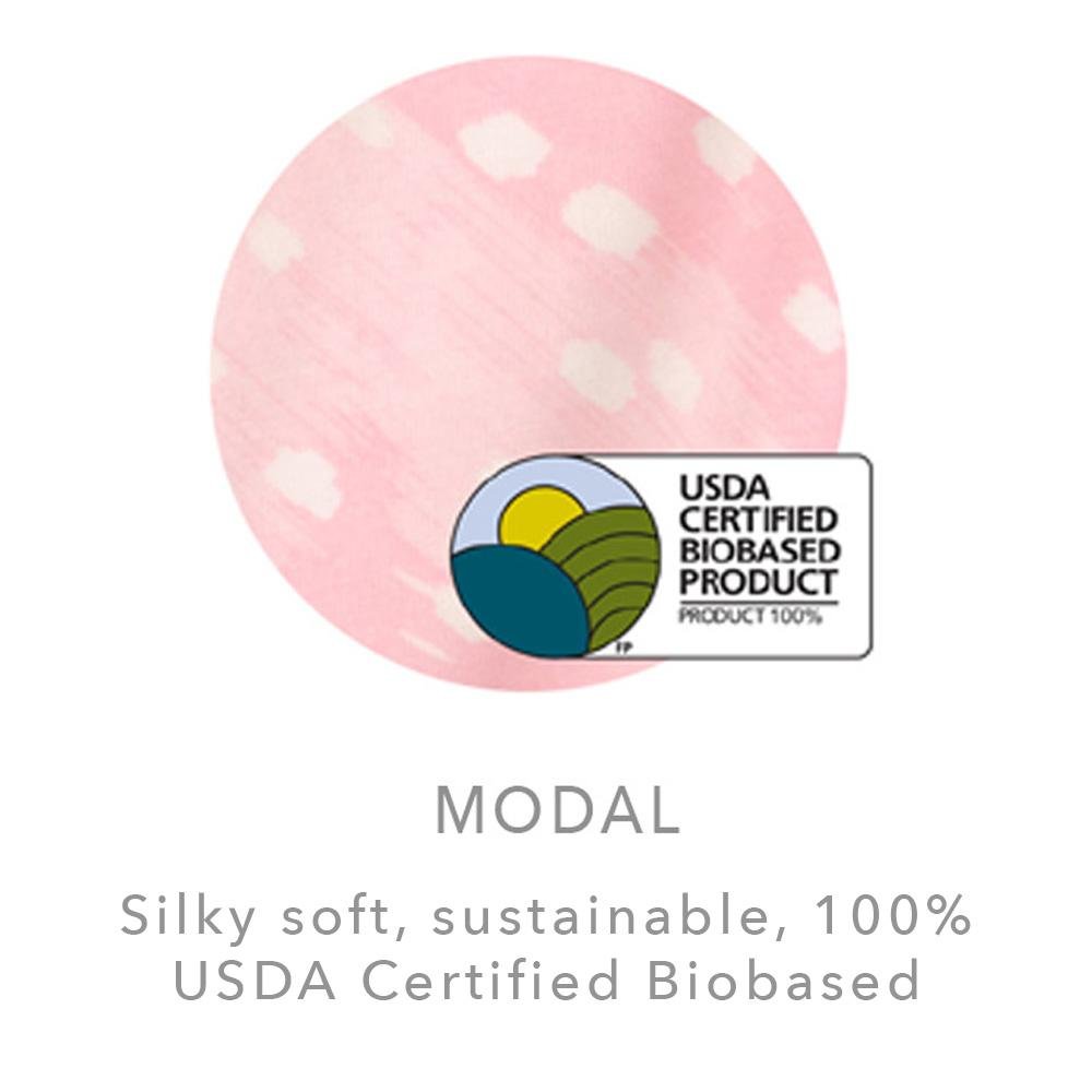 Magnificent Baby Baby Magnetic Modal 2 Piece Gown and Hat Set - Image 6